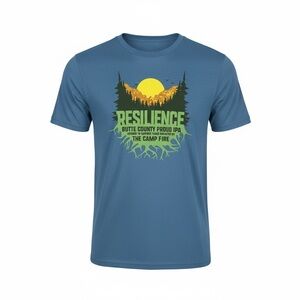 Blue Graphic T-Shirt